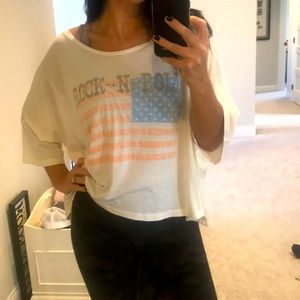 Chaser American flag Tee